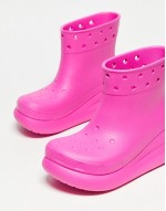 Unisex Crush rain boot in pink